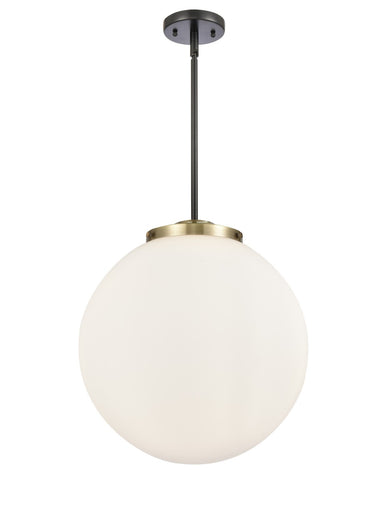 Franklin Restoration LED Pendant Black Antique Brass