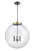 Innovations - 221-3S-BAB-G202-18 - Three Light Pendant - Franklin Restoration - Black Antique Brass