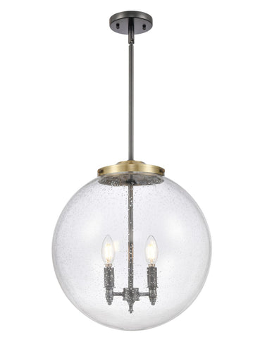Franklin Restoration LED Pendant Black Antique Brass