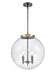 Innovations - 221-3S-BAB-G204-16-LED - LED Pendant - Franklin Restoration - Black Antique Brass