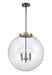 Innovations - 221-3S-BAB-G204-18 - Three Light Pendant - Franklin Restoration - Black Antique Brass