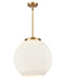 Innovations - 221-3S-BB-G121-16-LED - LED Pendant - Ballston - Brushed Brass