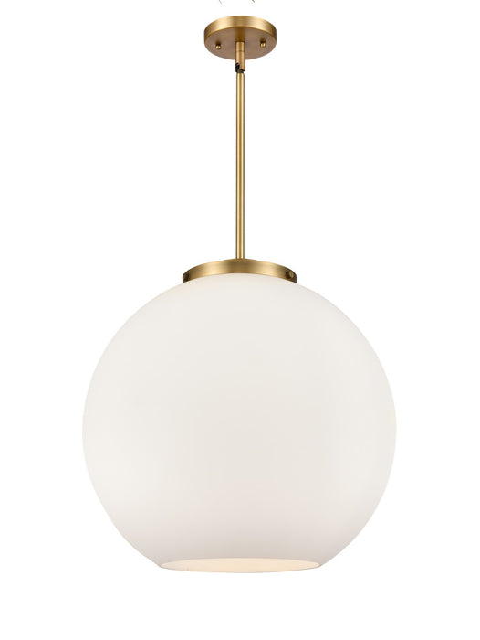 Innovations - 221-3S-BB-G121-18-LED - LED Pendant - Ballston - Brushed Brass