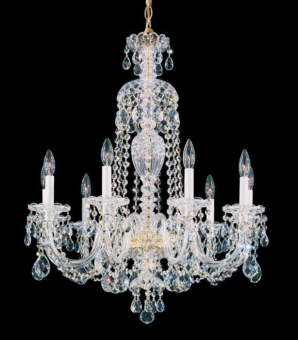 Schonbek - 2996-211H - Nine Light Chandelier - Sterling - Gold