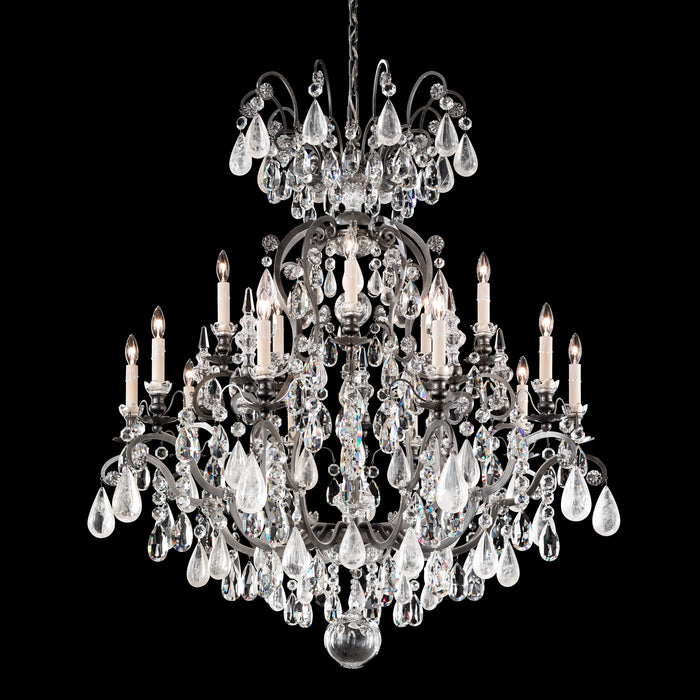 Schonbek - 3573-22AD - 16 Light Chandelier - Renaissance Rock Crystal - Heirloom Gold