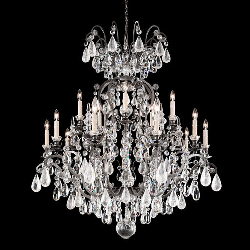 Renaissance Rock Crystal 16 Light Chandelier