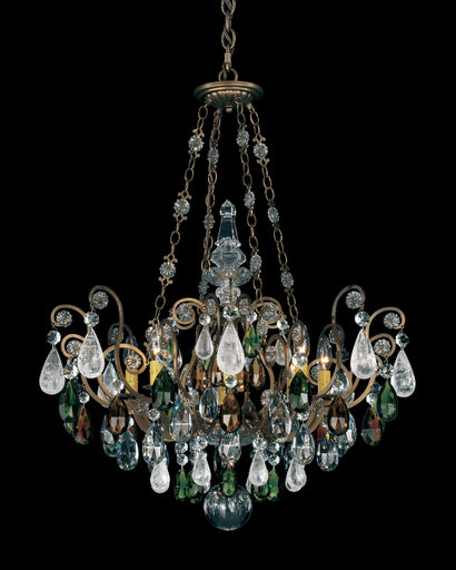 Renaissance Rock Crystal Eight Light Pendant