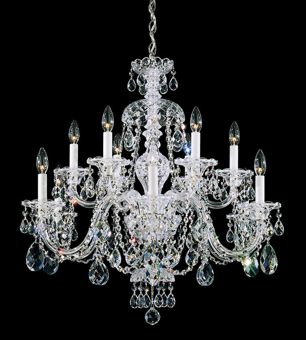 Schonbek - 3601-211R - 12 Light Chandelier - Sterling - Gold