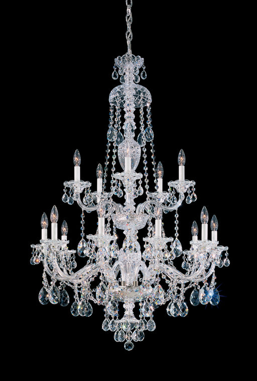 Schonbek - 3608-211H - 15 Light Chandelier - Sterling - Gold