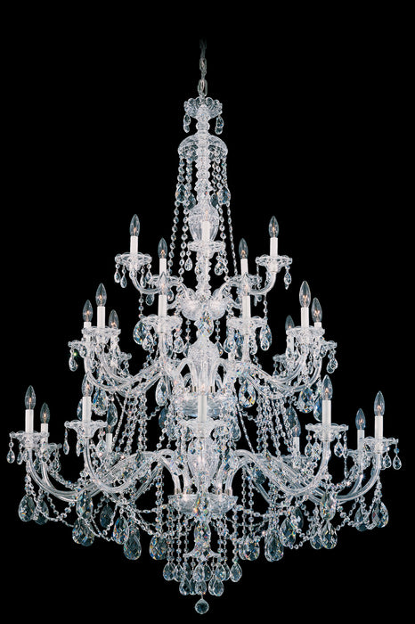 Schonbek - 3610-211H - 25 Light Chandelier - Sterling - Gold