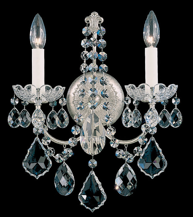 Schonbek - 3651-40R - Two Light Wall Sconce - New Orleans - Silver