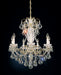 Schonbek - 3656-22S - Seven Light Chandelier - New Orleans - Heirloom Gold