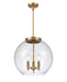 Innovations - 221-3S-BB-G124-16-LED - LED Pendant - Ballston - Brushed Brass