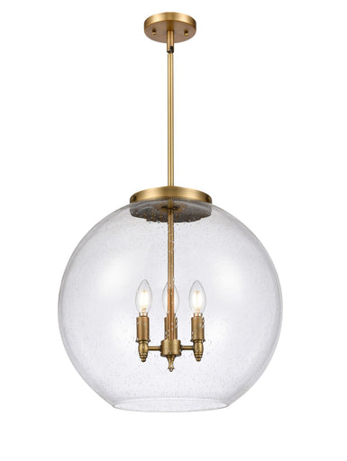 Ballston LED Pendant Brushed Brass