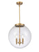 Innovations - 221-3S-BB-G202-16 - Three Light Pendant - Franklin Restoration - Brushed Brass