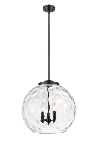Ballston Three Light Pendant Matte Black
