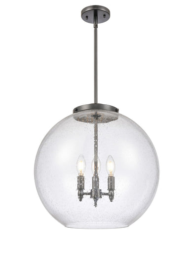 Ballston Three Light Pendant Matte Black