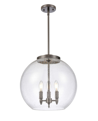 Ballston Three Light Pendant Oil Rubbed Bronze