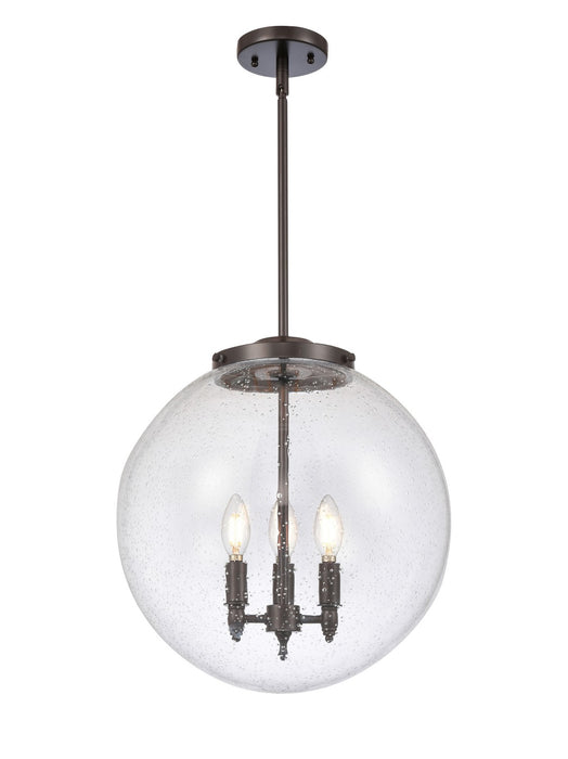 Innovations - 221-3S-OB-G204-16-LED - LED Pendant - Franklin Restoration - Oil Rubbed Bronze