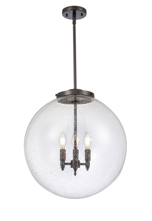 Innovations - 221-3S-OB-G204-18-LED - LED Pendant - Franklin Restoration - Oil Rubbed Bronze