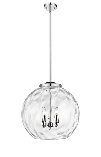 Ballston Three Light Pendant Polished Chrome