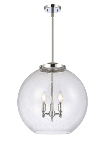 Ballston Three Light Pendant Polished Chrome