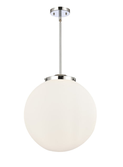 Innovations - 221-3S-PC-G201-16 - Three Light Pendant - Franklin Restoration - Polished Chrome