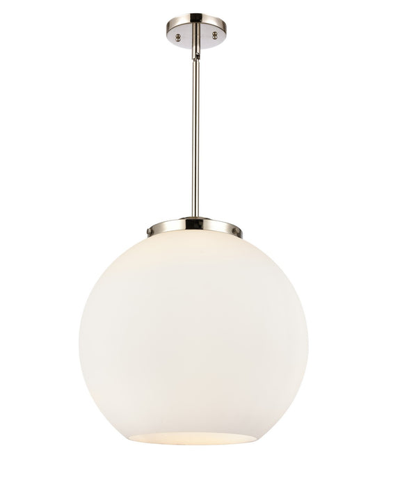 Innovations - 221-3S-PN-G121-16-LED - LED Pendant - Ballston - Polished Nickel