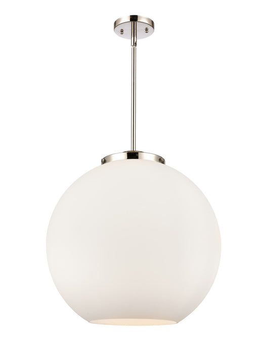 Innovations - 221-3S-PN-G121-18-LED - LED Pendant - Ballston - Polished Nickel