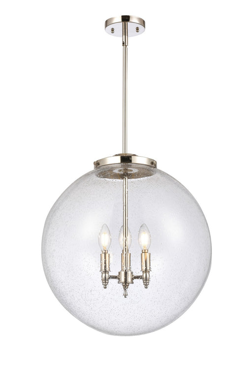 Innovations - 221-3S-PN-G204-18-LED - LED Pendant - Franklin Restoration - Polished Nickel