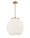 Innovations - 221-3S-SG-G121-16-LED - LED Pendant - Ballston - Satin Gold