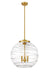 Innovations - 221-3S-SG-G1213-18-LED - LED Pendant - Ballston - Satin Gold