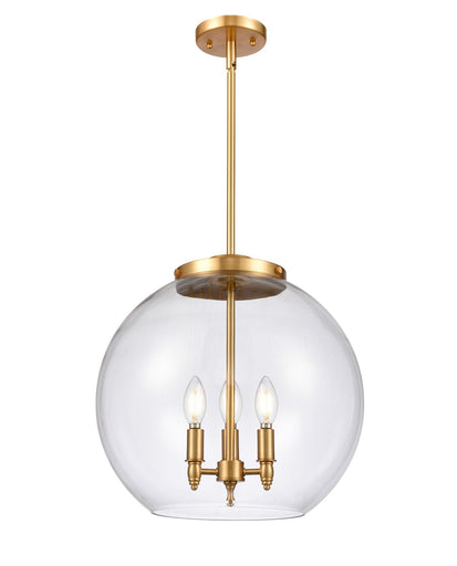 Ballston LED Pendant Satin Gold