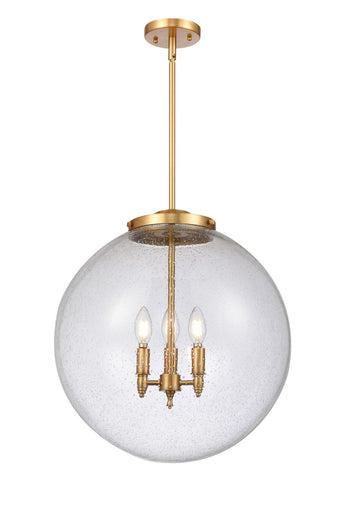 Franklin Restoration LED Pendant Satin Gold