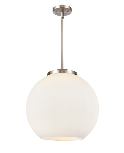Ballston Three Light Pendant Brushed Satin Nickel