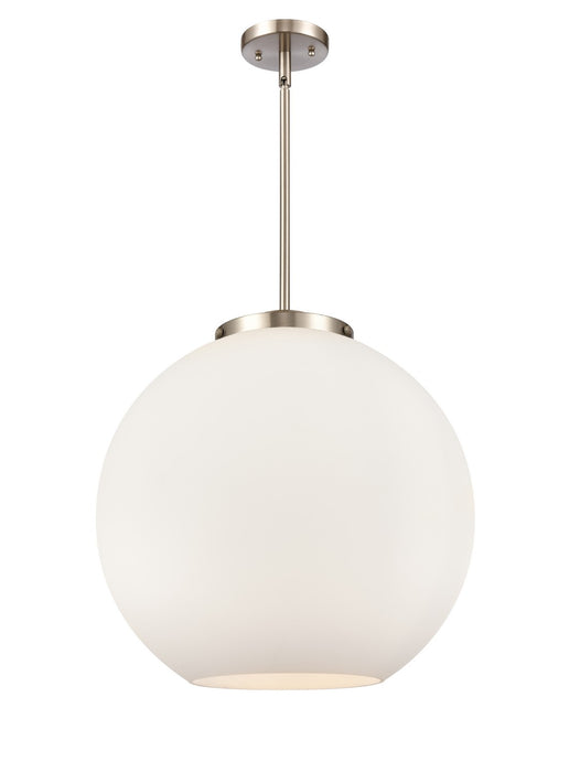 Innovations - 221-3S-SN-G121-18-LED - LED Pendant - Ballston - Brushed Satin Nickel