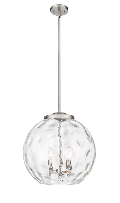 Innovations - 221-3S-SN-G1215-16 - Three Light Pendant - Ballston - Brushed Satin Nickel