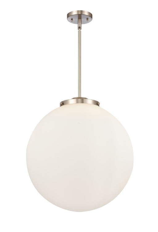 Innovations - 221-3S-SN-G201-18 - Three Light Pendant - Franklin Restoration - Brushed Satin Nickel