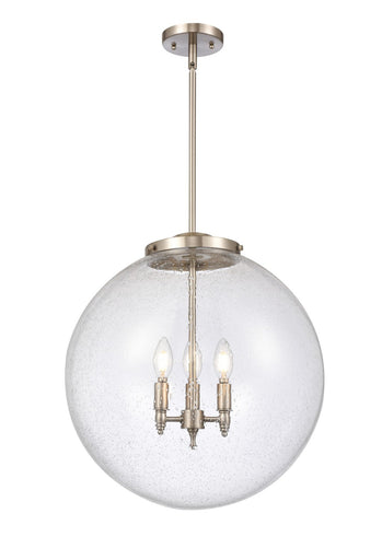 Franklin Restoration LED Pendant Brushed Satin Nickel