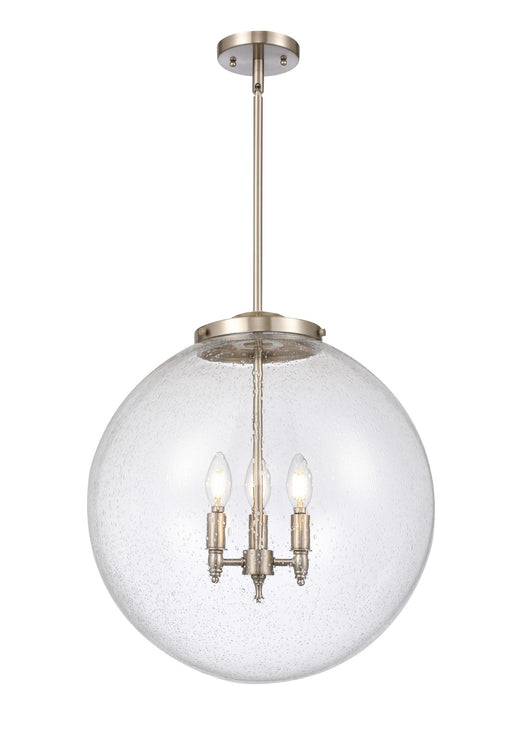 Innovations - 221-3S-SN-G204-18-LED - LED Pendant - Franklin Restoration - Brushed Satin Nickel