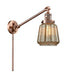 Innovations - 237-AC-G146-LED - LED Swing Arm Lamp - Franklin Restoration - Antique Copper