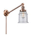 Innovations - 237-AC-G184-LED - LED Swing Arm Lamp - Franklin Restoration - Antique Copper