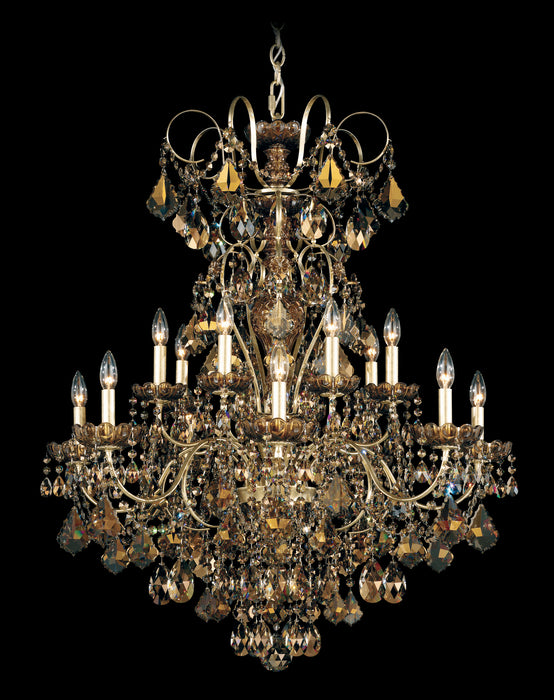 Schonbek - 3658-23S - 14 Light Chandelier - New Orleans - Etruscan Gold