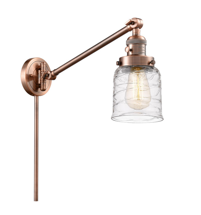 Innovations - 237-AC-G513 - One Light Swing Arm Lamp - Franklin Restoration - Antique Copper