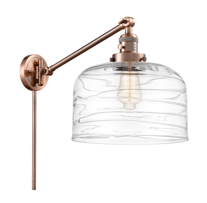 Innovations - 237-AC-G713-L - One Light Swing Arm Lamp - Franklin Restoration - Antique Copper