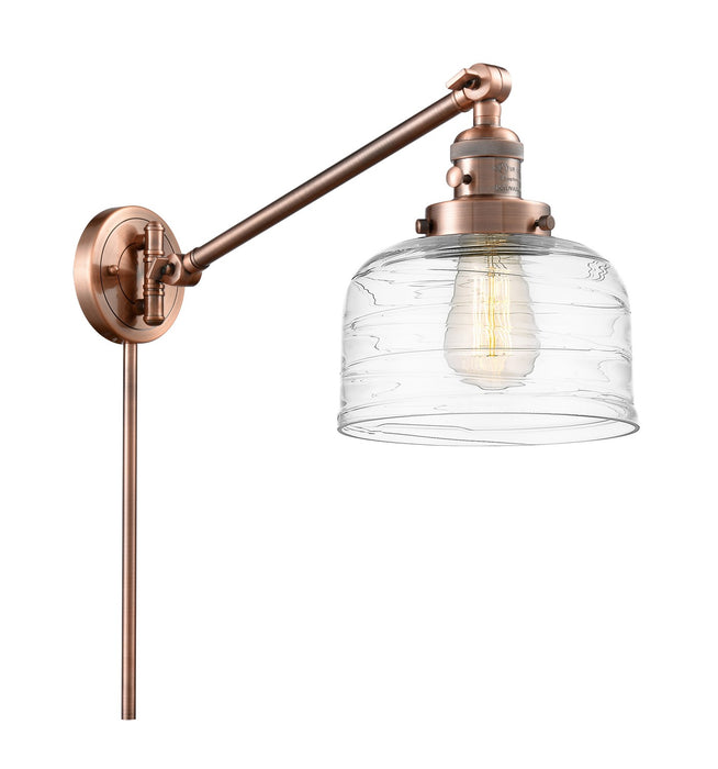 Innovations - 237-AC-G713-LED - LED Swing Arm Lamp - Franklin Restoration - Antique Copper