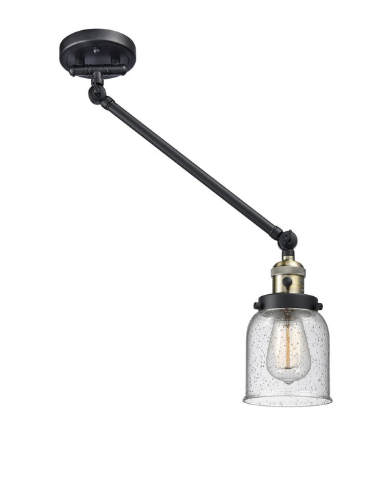 Innovations - 237-BAB-G54-LED - LED Swing Arm Lamp - Franklin Restoration - Black Antique Brass