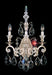 Schonbek - 3762-48S - Three Light Wall Sconce - Renaissance - Antique Silver