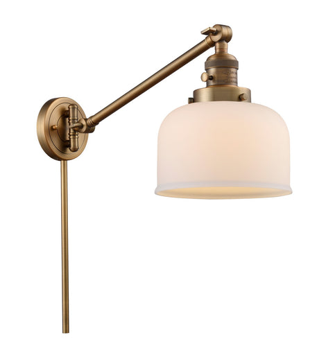 Franklin Restoration LED Swing Arm Lamp Brushed Brass