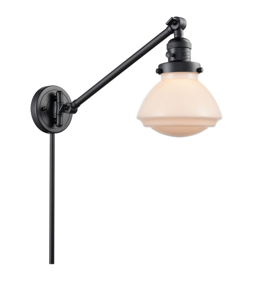 Innovations - 237-BK-G321-LED - LED Swing Arm Lamp - Franklin Restoration - Matte Black